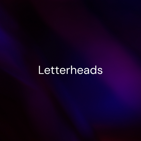 Letterheads